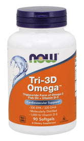 Tri3d OMEGA3 90 Kapseln NOW FOODS